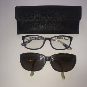 Guess & Kate Spade RX (135) glasses/ sunglasses